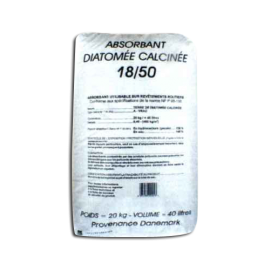 Terre de diatomée calcinée (le sac de 20 kg)