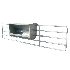 Beiser Environnement - Nourrisseur à veaux galvanisé sur barrière, largeur 2 m
