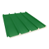 Beiser Environnement - Tôle nervurée 33-250-1000 isolée économique 40 mm, vert reseda RAL6011, 3 m