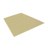 Beiser Environnement - Tôle plane, jaune sable RAL1015, 1,22x2 m