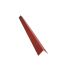 Beiser Environnement - Angle de bardage 100/100, brun rouge RAL8012