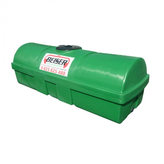 Citerne verte en plastique PEHD 1700 litres densité 1300 kg/m3  