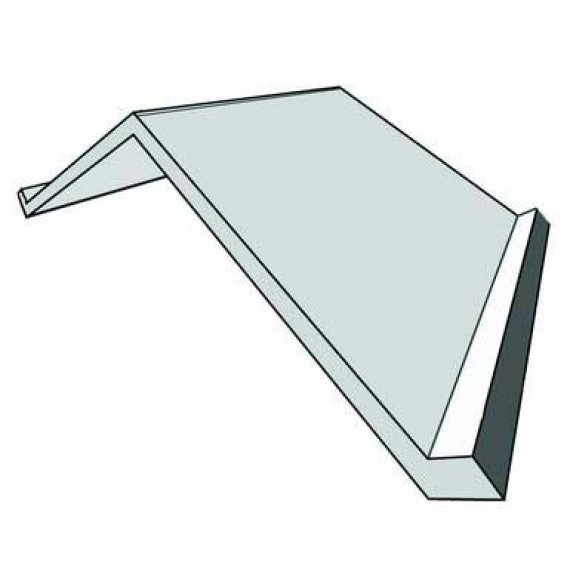 Faitière plate galvanisée  