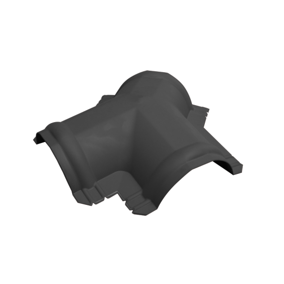 Raccord Y Gris Anthracite, RAL 7016  