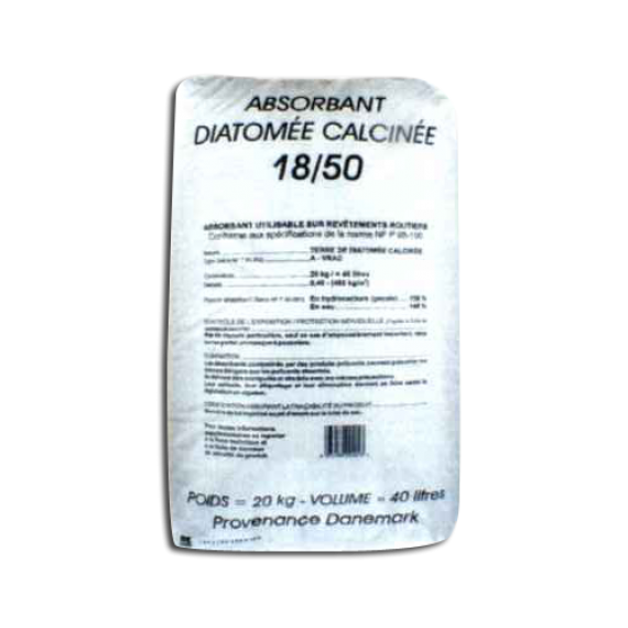 Terre de diatomée calcinée (le sac de 20 kg)  