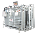 Beiser Environnement - Cage à bovin pneumatique avec réducteur de largeur et porte guillotine - Vue d'ensemble